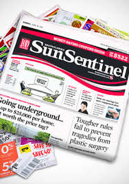 Sun Sentinel with coupons