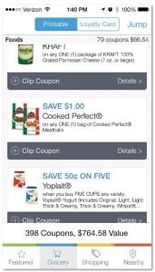 coupons app