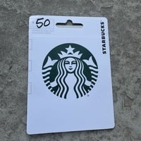 Starbucks gift card