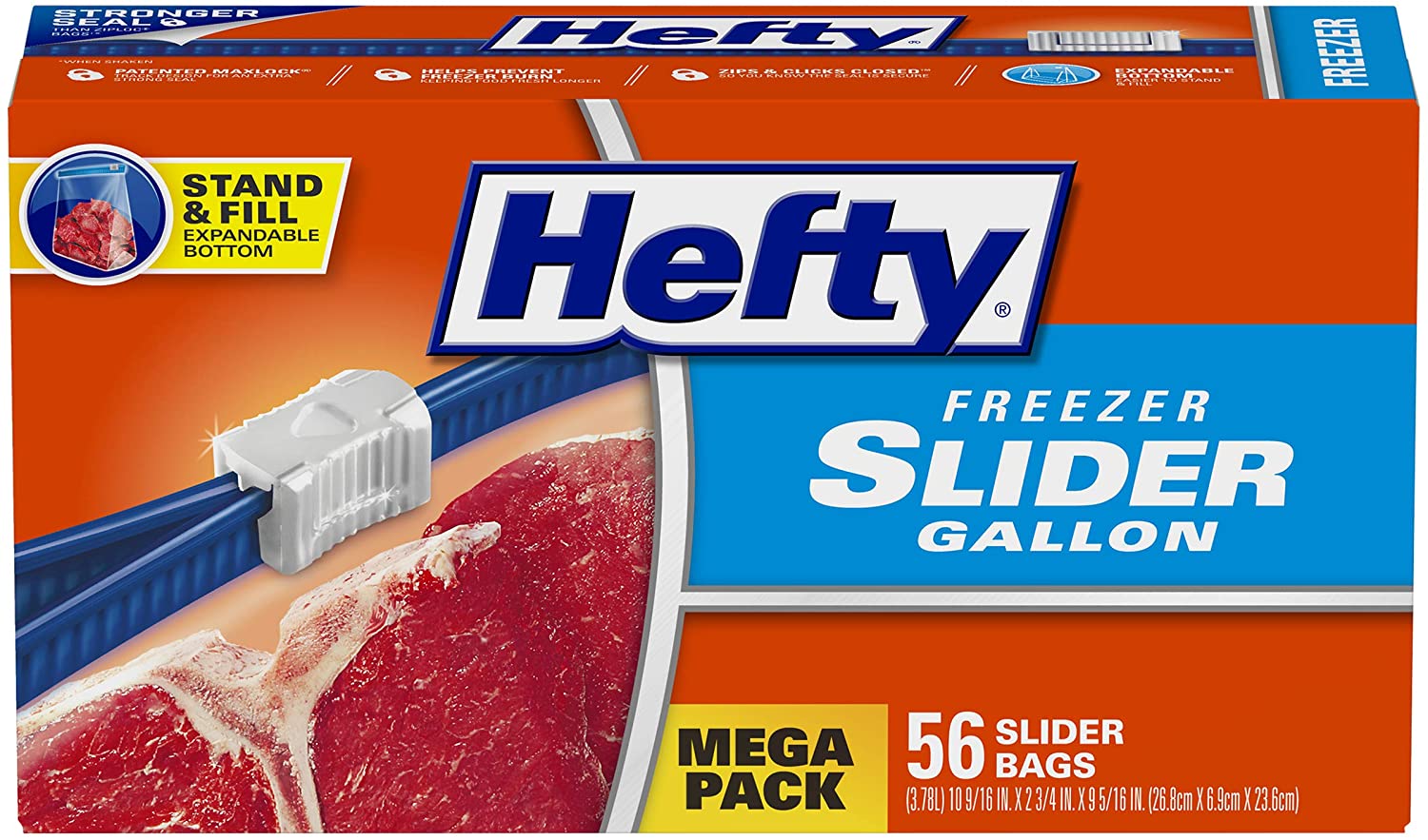 Discount on Hefty Slider Freezer Bags for your Kitchen & Meals