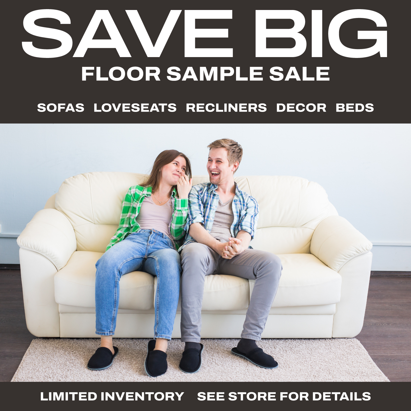 Leather Express Floor Sample Sale