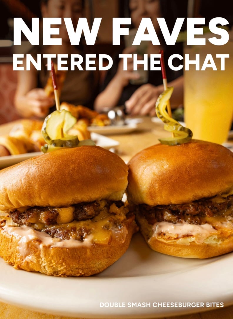 The Cheesecake Factory Double Smash Cheeseburger Bites