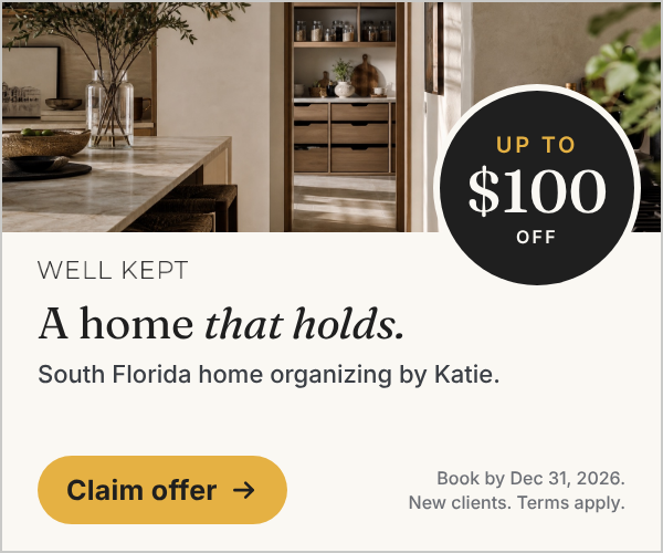 Well Kept: A home that holds. Up to $100 off, book by Dec 31.