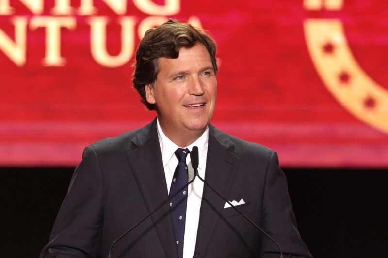 Image for the Tweet beginning: BREAKING: Tucker Carlson’s 2028 Presidential